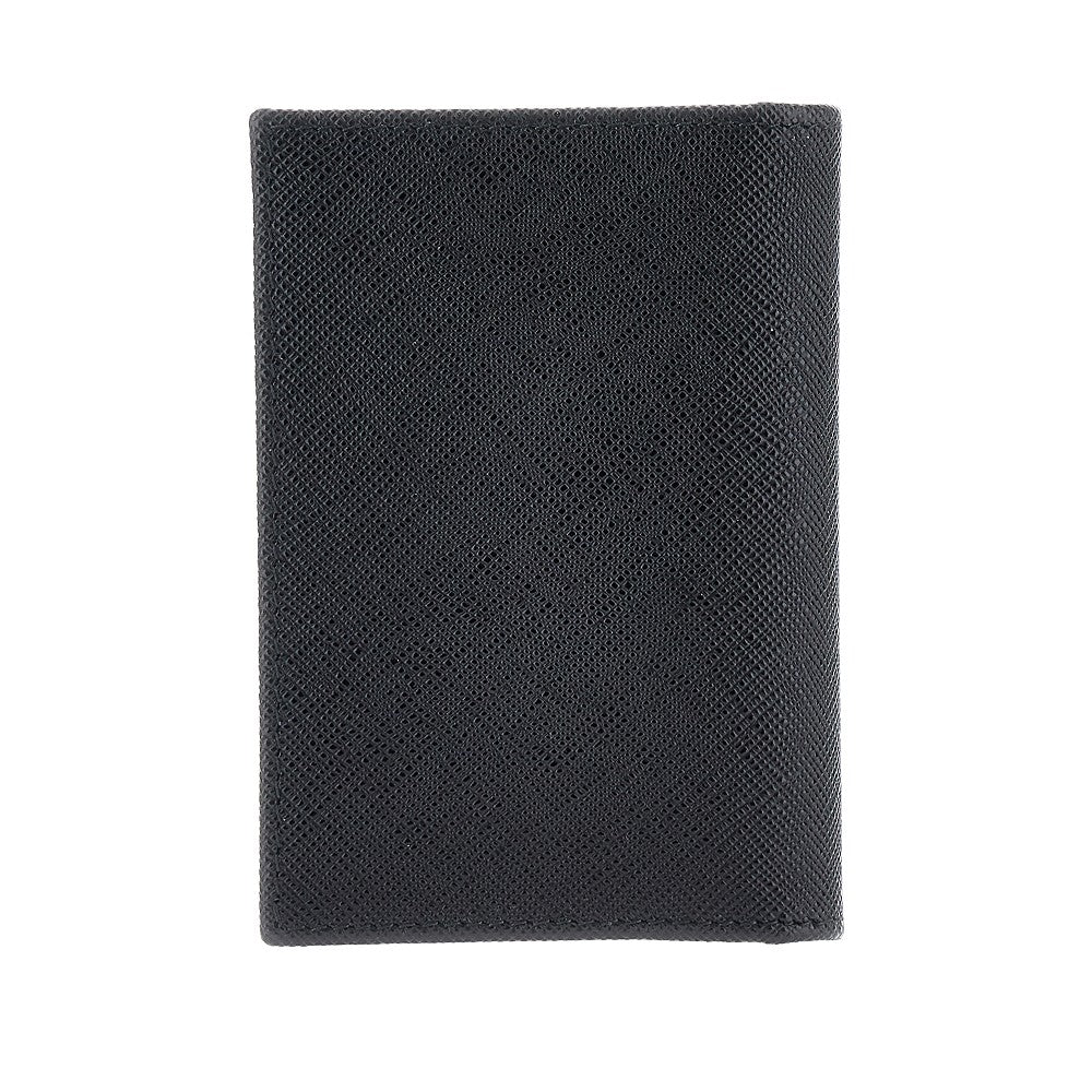 Saffiano leather bi-fold cardholder