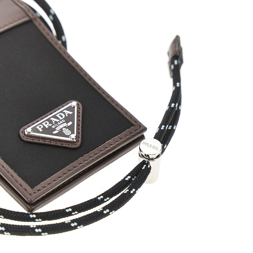 'Prada Speedrock' cardholder with strap