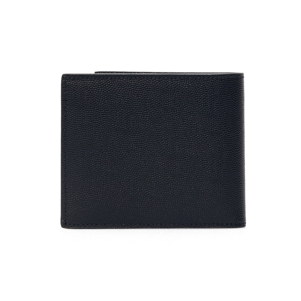 Bi-fold wallet with monogram detail