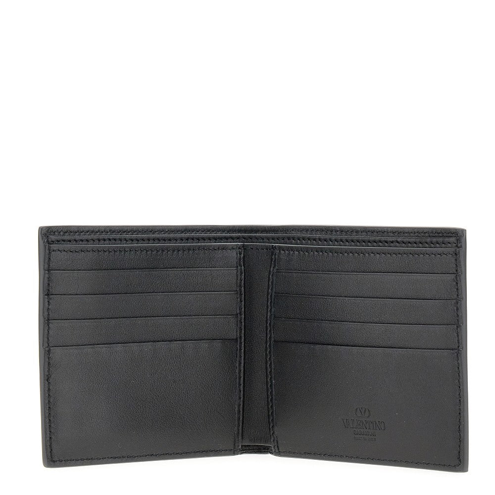 Portafoglio bi-fold VLogo Signature