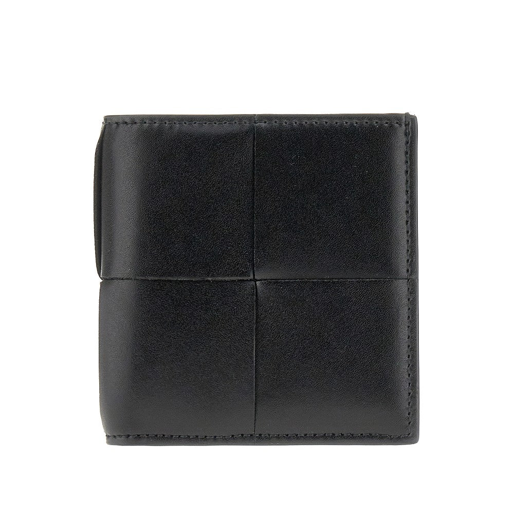 Intreccio leather bi-fold wallet