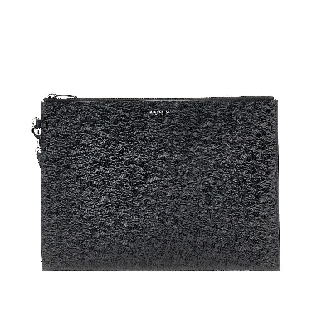 Grain de poudre leather tablet holder pouch