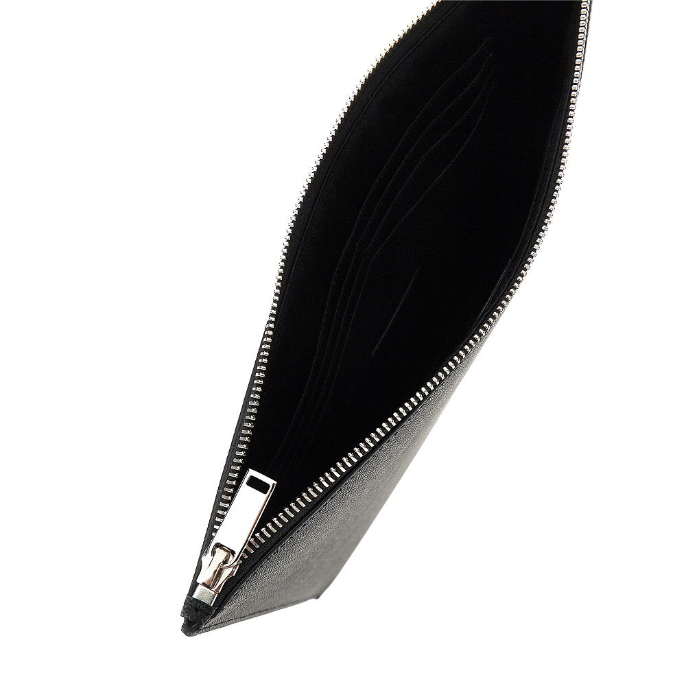 Pouch porta tablet in pelle grain de poudre