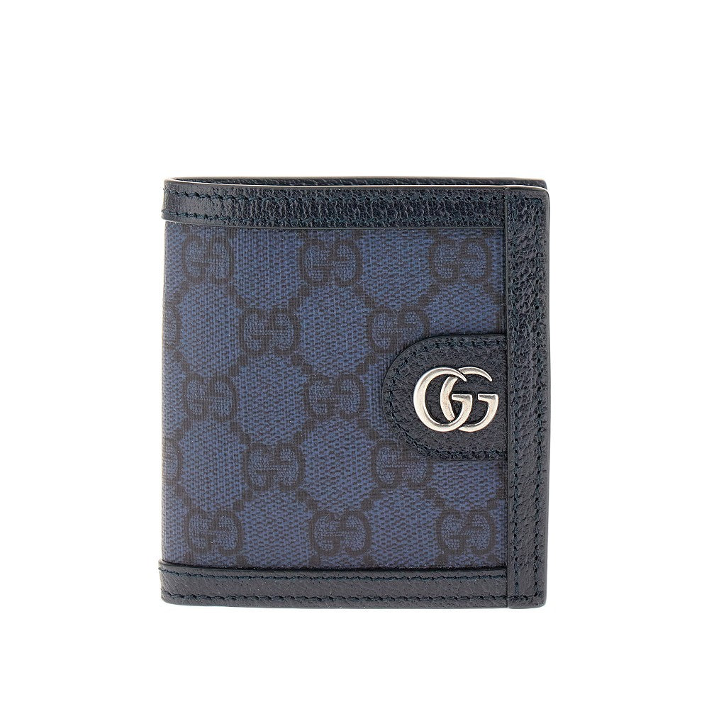 GG Supreme fabric bi-fold wallet