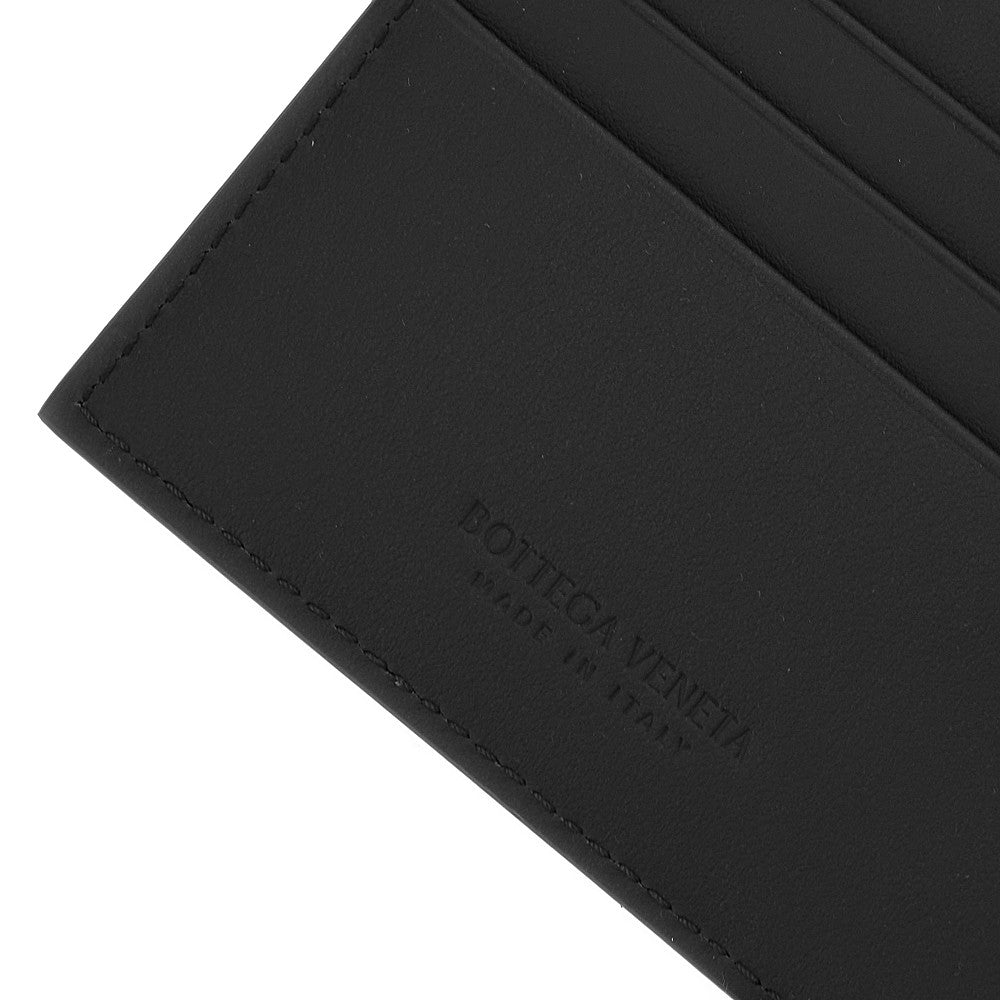 Portafoglio bi-fold &#39;Intrecciato&#39;