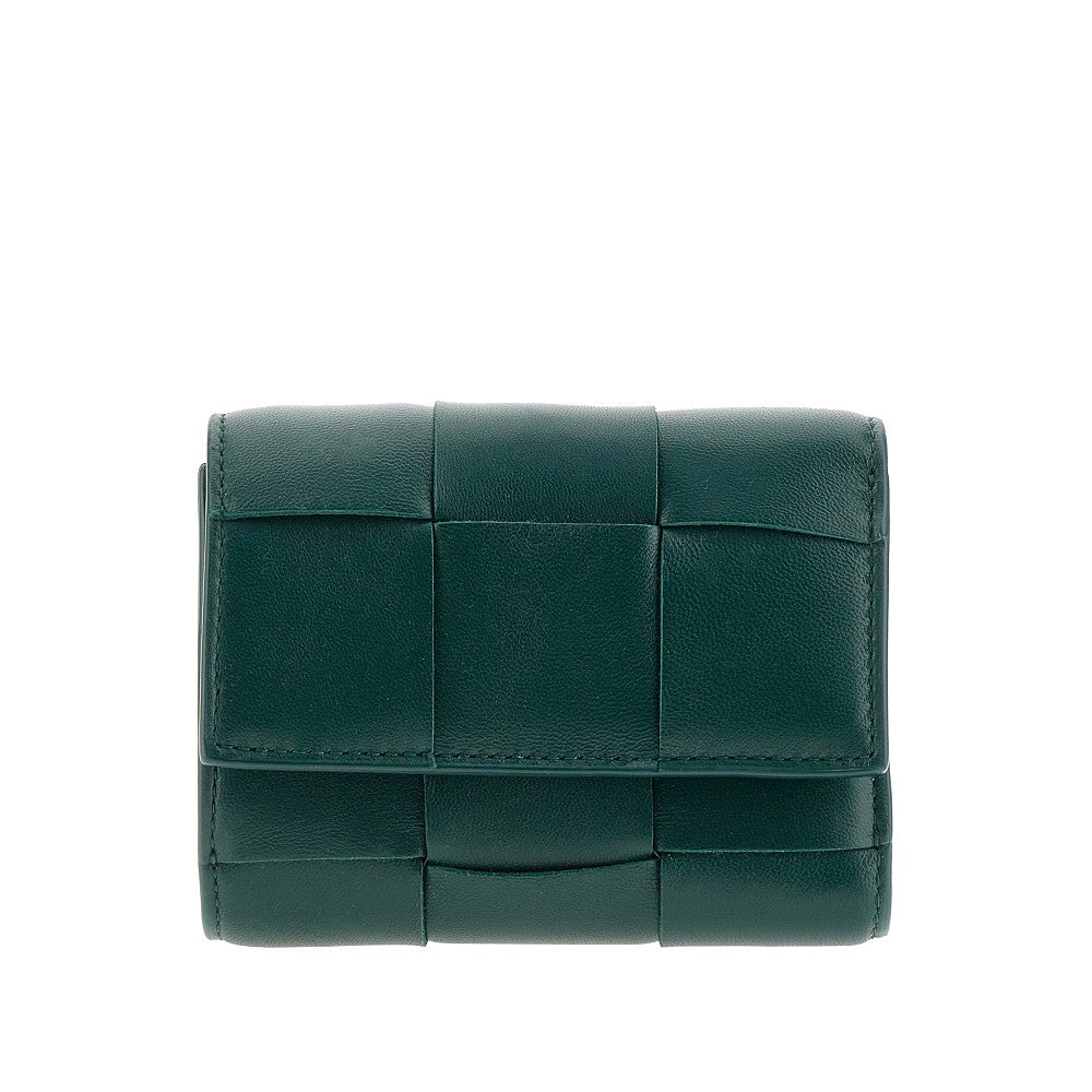Intreccio nappa leather wallet
