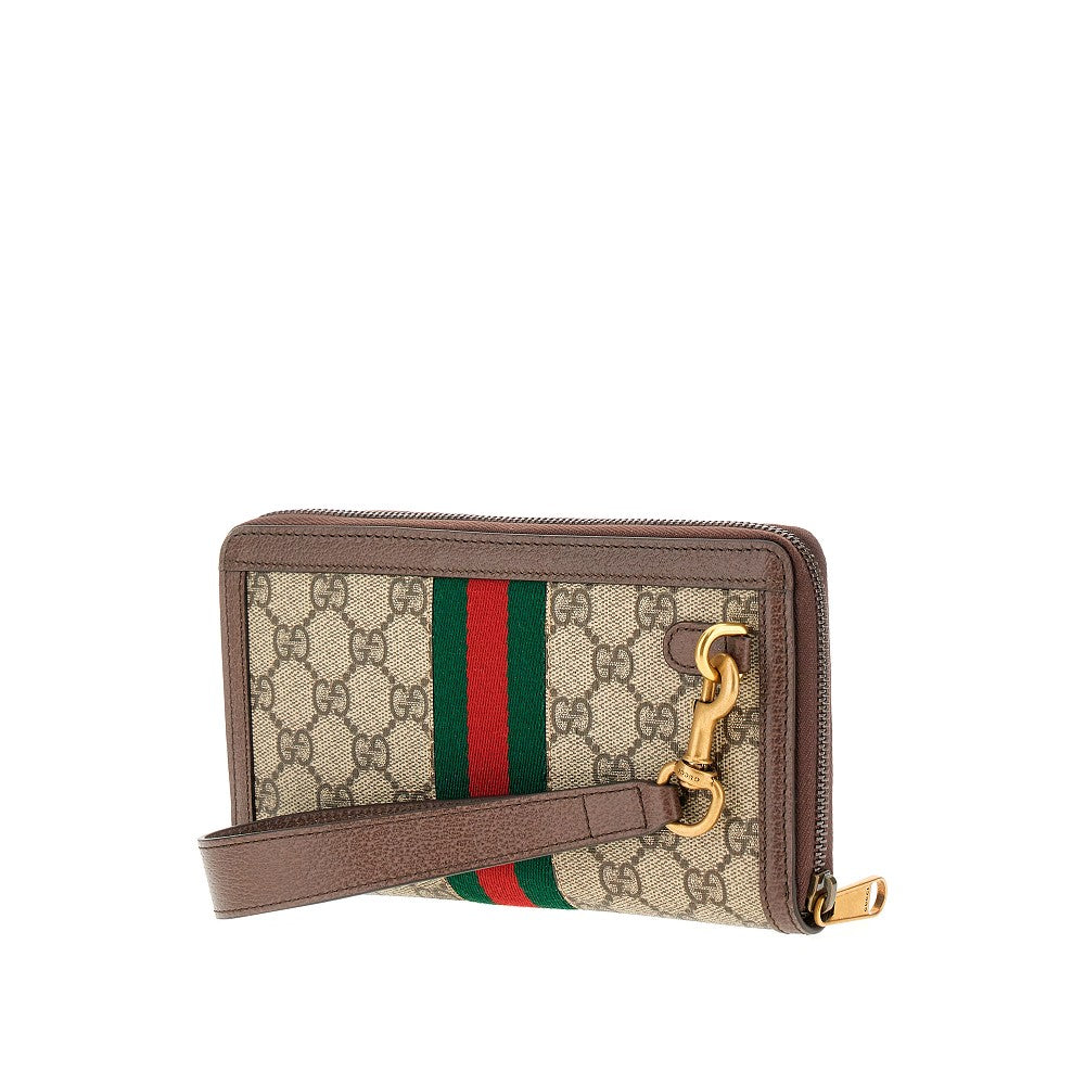 &#39;Ophidia GG&#39; pouch-wallet
