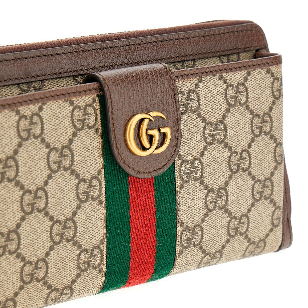 &#39;Ophidia GG&#39; pouch-wallet