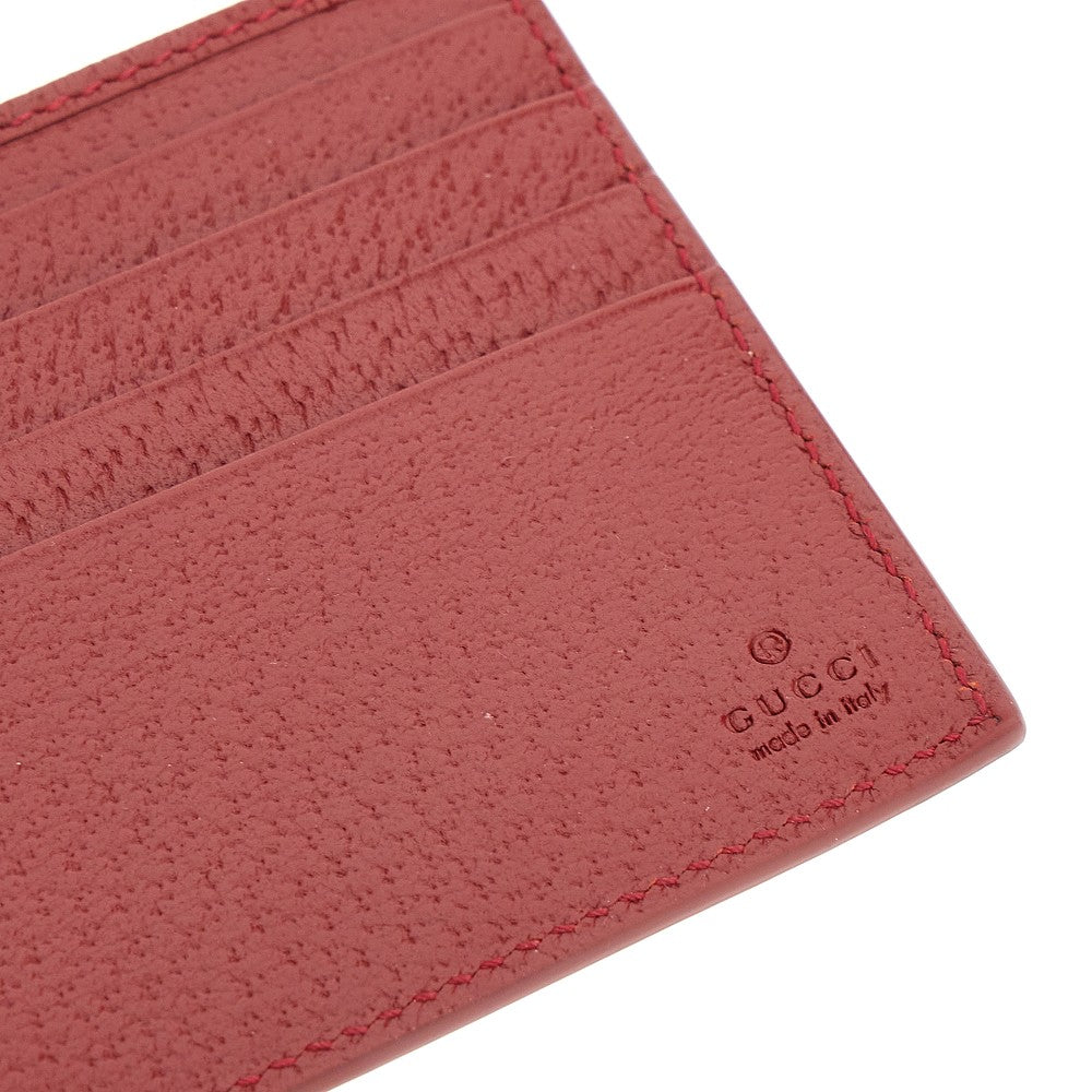 Bi-fold wallet with lacquered GG detail