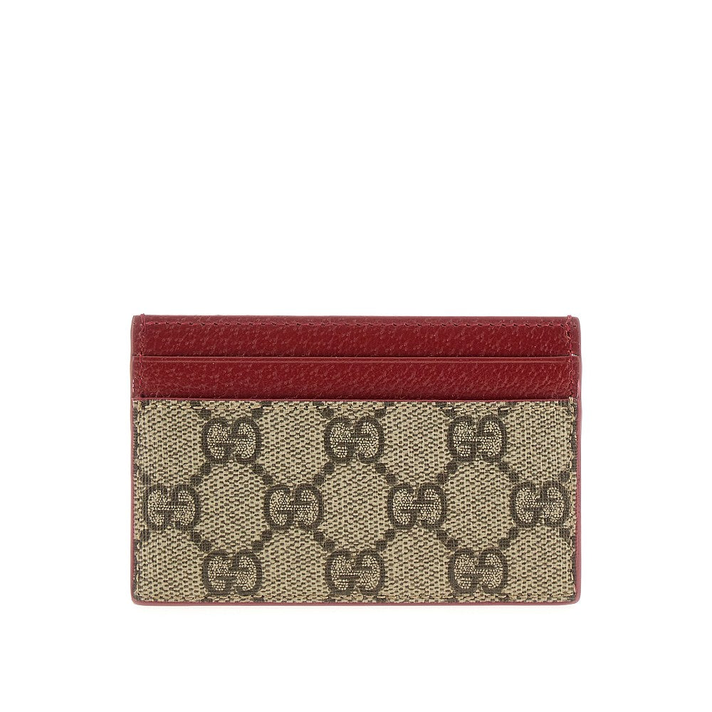 Cardholder with lacquered GG detail