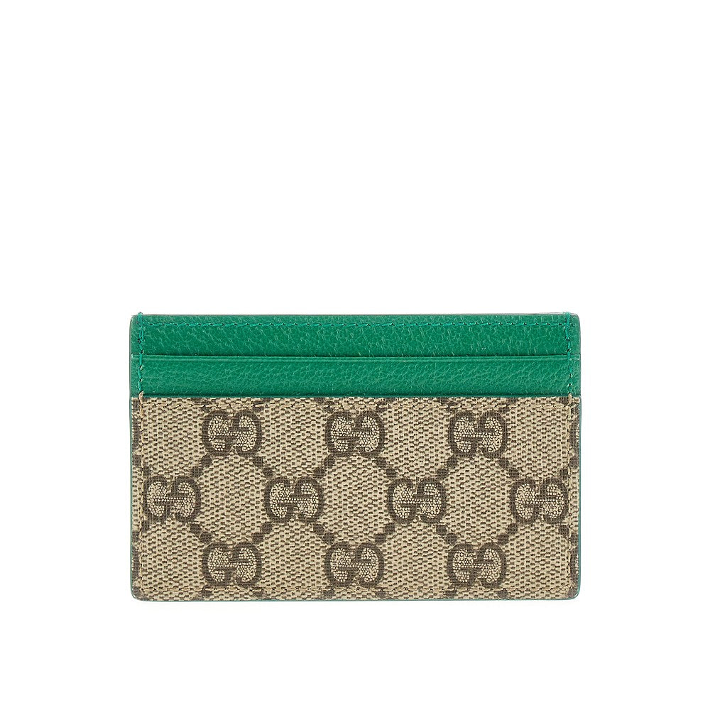 Cardholder with lacquered GG detail