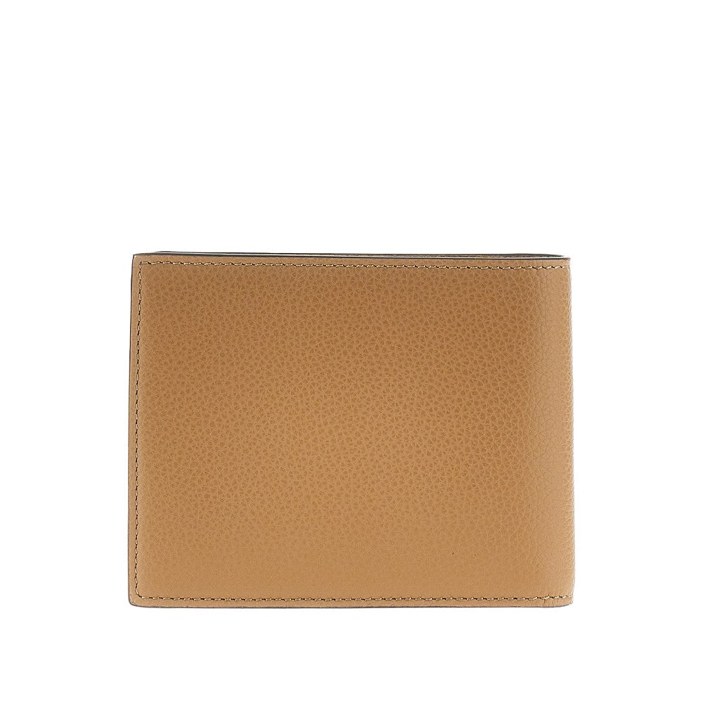 Grained leather 'Fendi Lui' wallet
