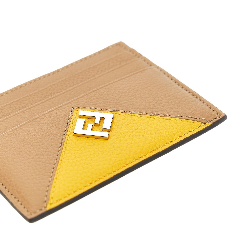 'Fendi Lui' grained leather cardholder