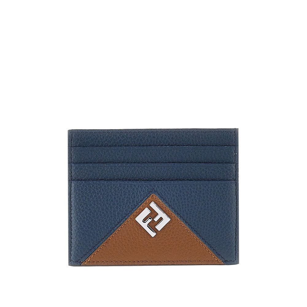 'Fendi Lui' grained leather cardholder