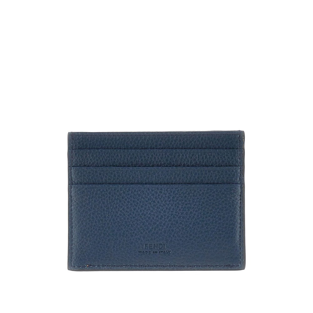 'Fendi Lui' grained leather cardholder
