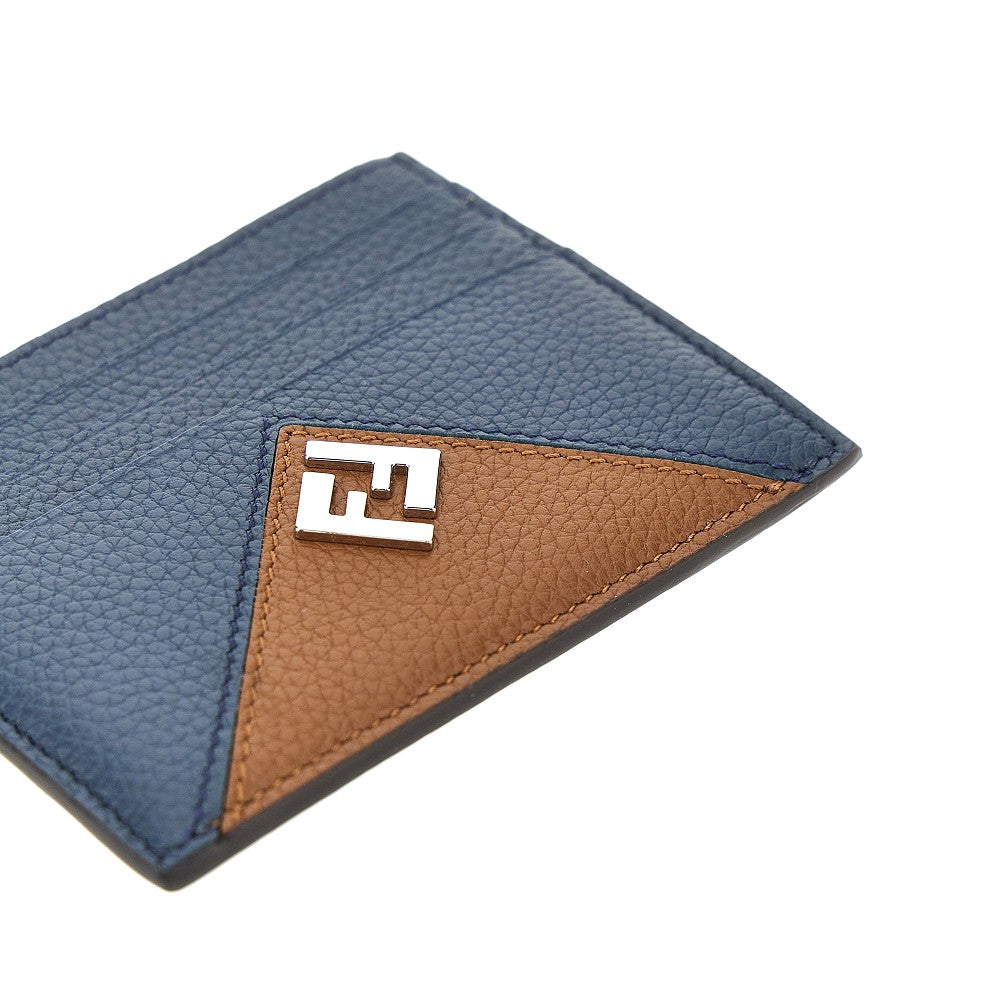 'Fendi Lui' grained leather cardholder