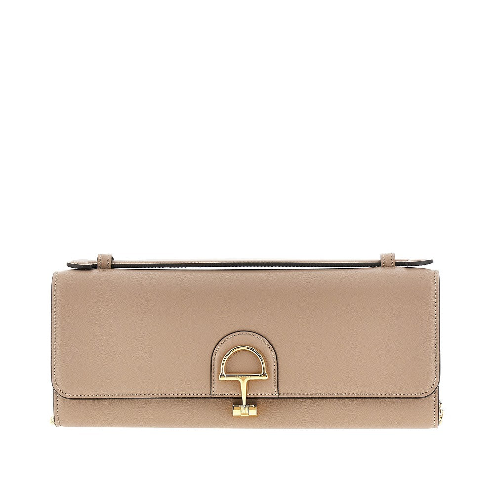 Clutch &#39;73&#39; in pelle liscia