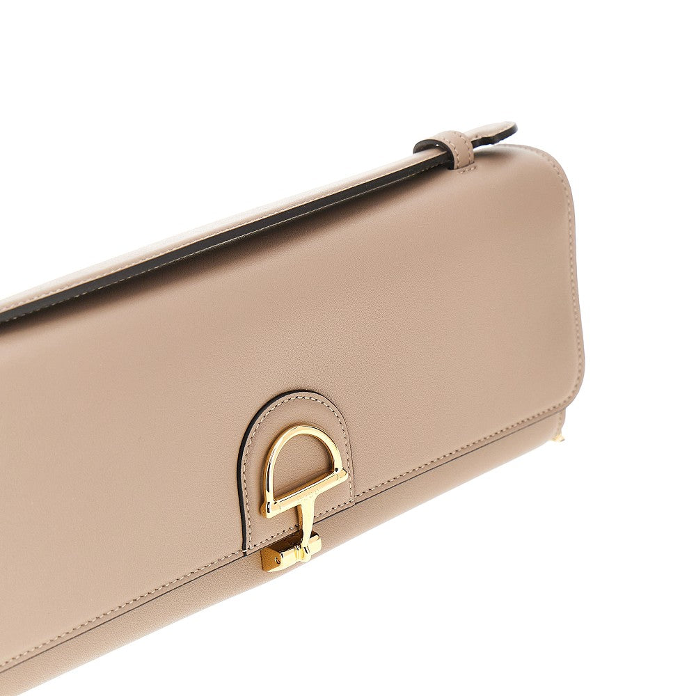 Clutch &#39;73&#39; in pelle liscia