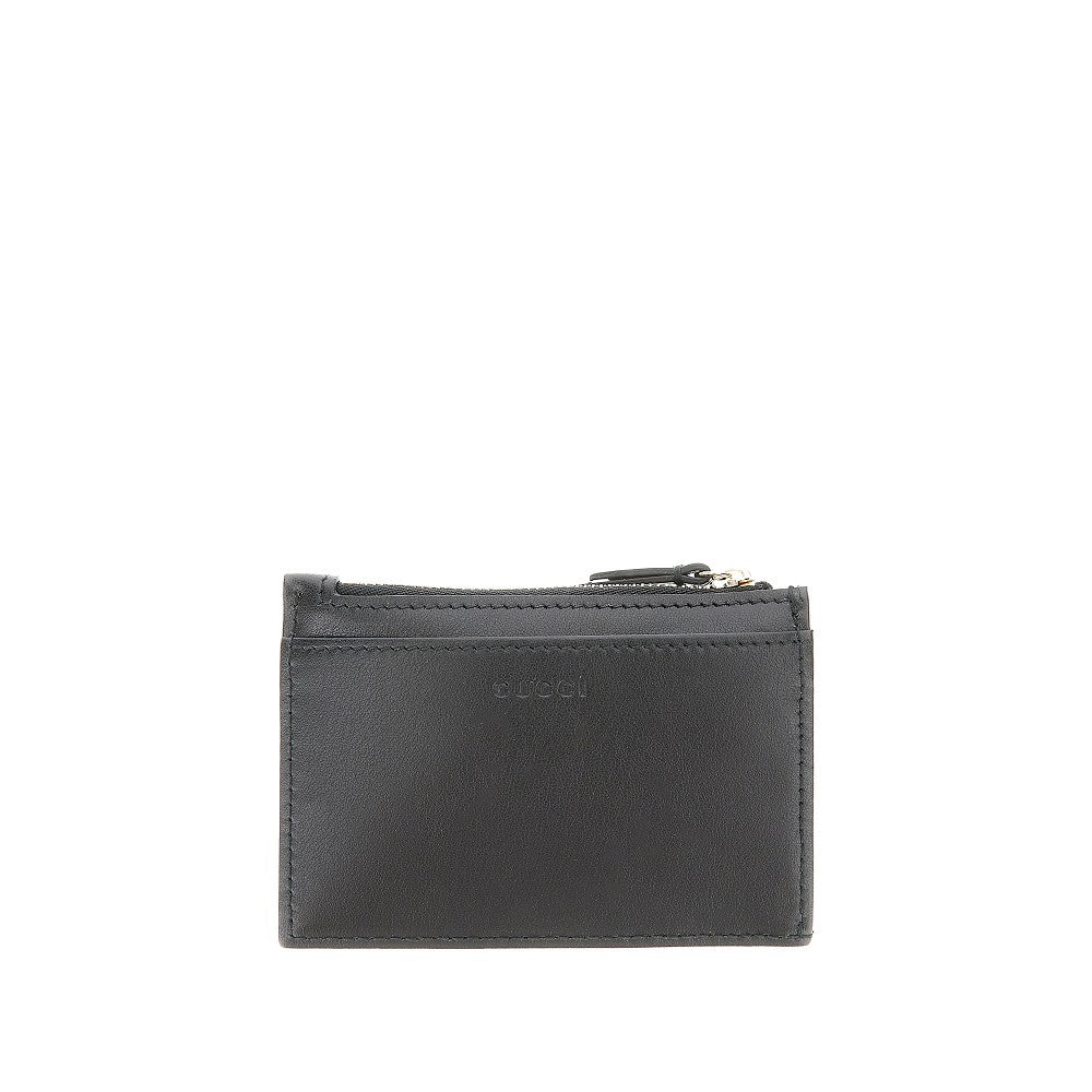 Leather GG Marmont key holder