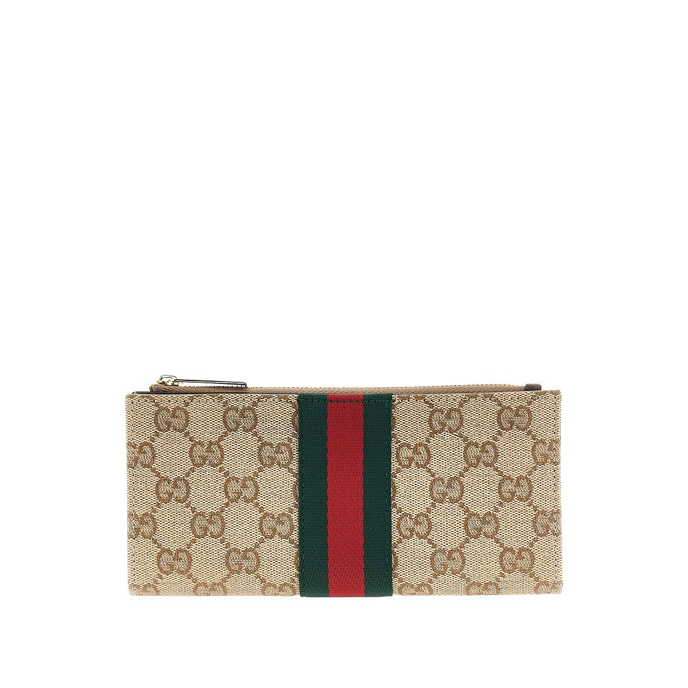 GG Supreme wallet with Web Ribbon