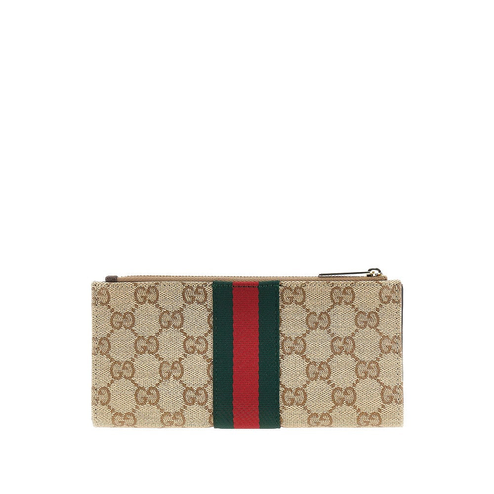 GG Supreme wallet with Web Ribbon