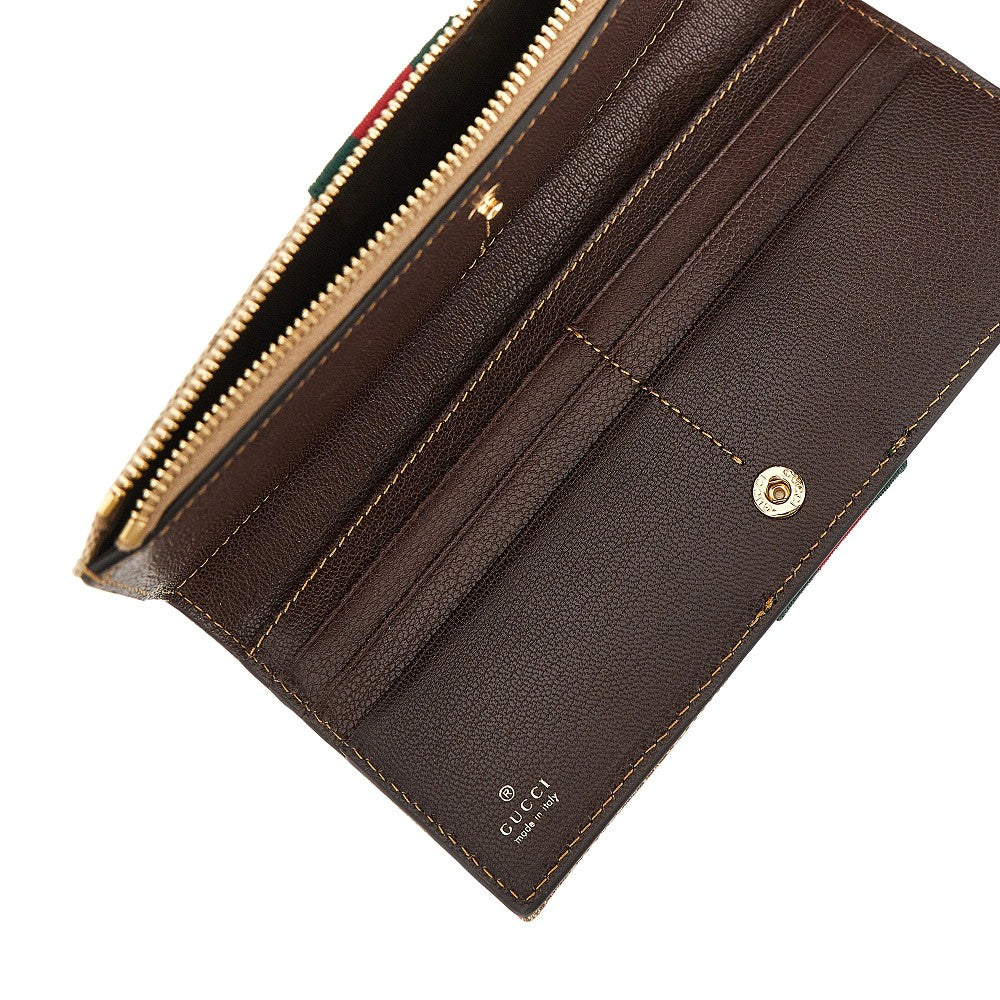 GG Supreme wallet with Web Ribbon