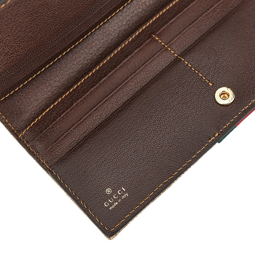 GG Supreme wallet with Web Ribbon