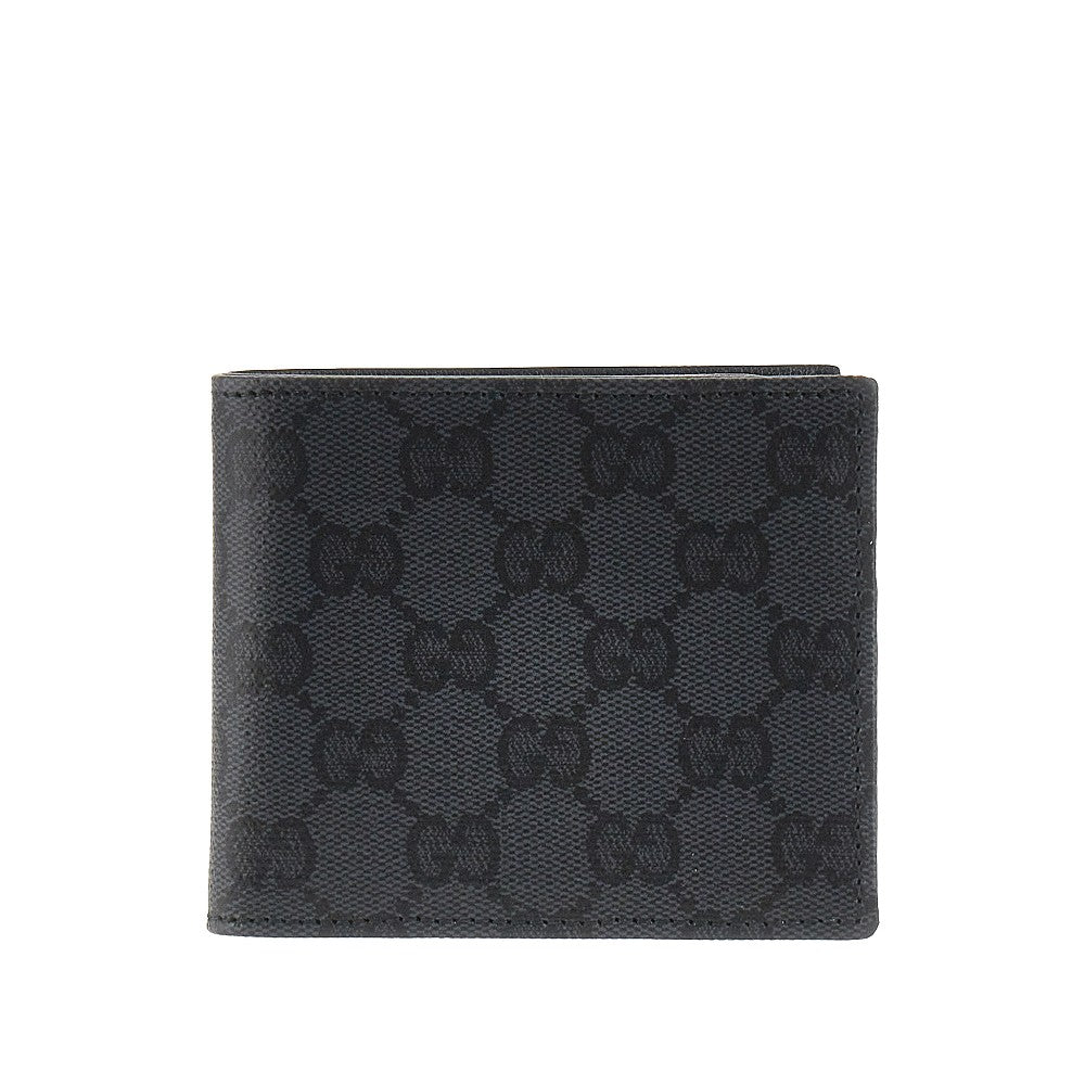 Bi-fold wallet with lacquered GG detail