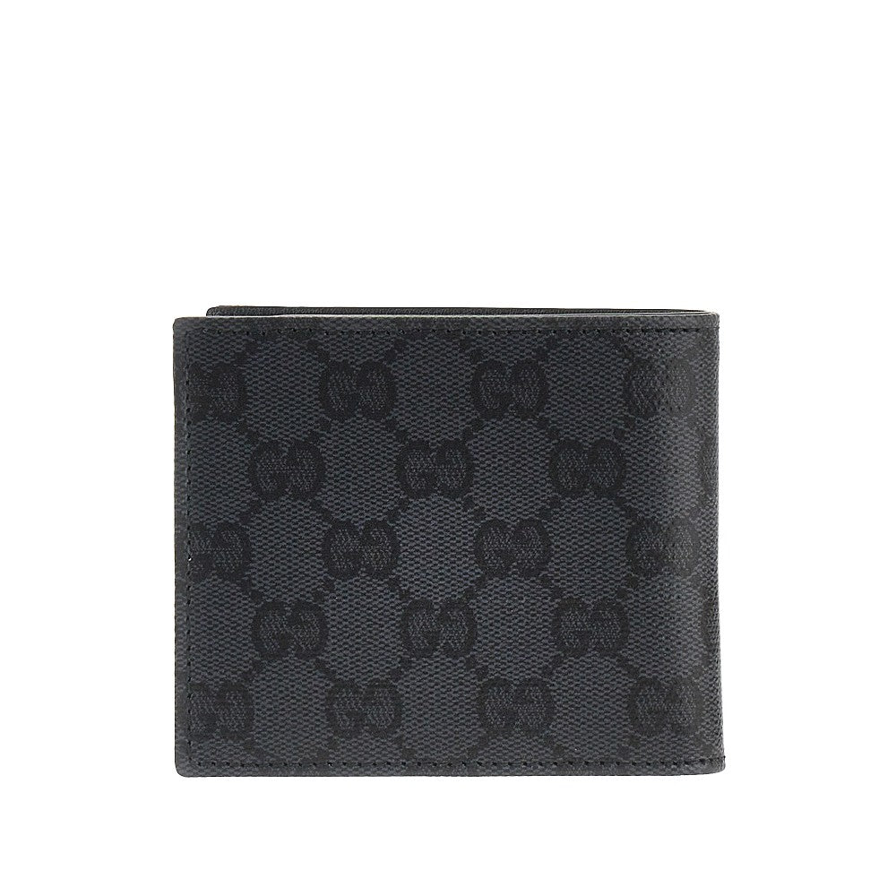 Bi-fold wallet with lacquered GG detail