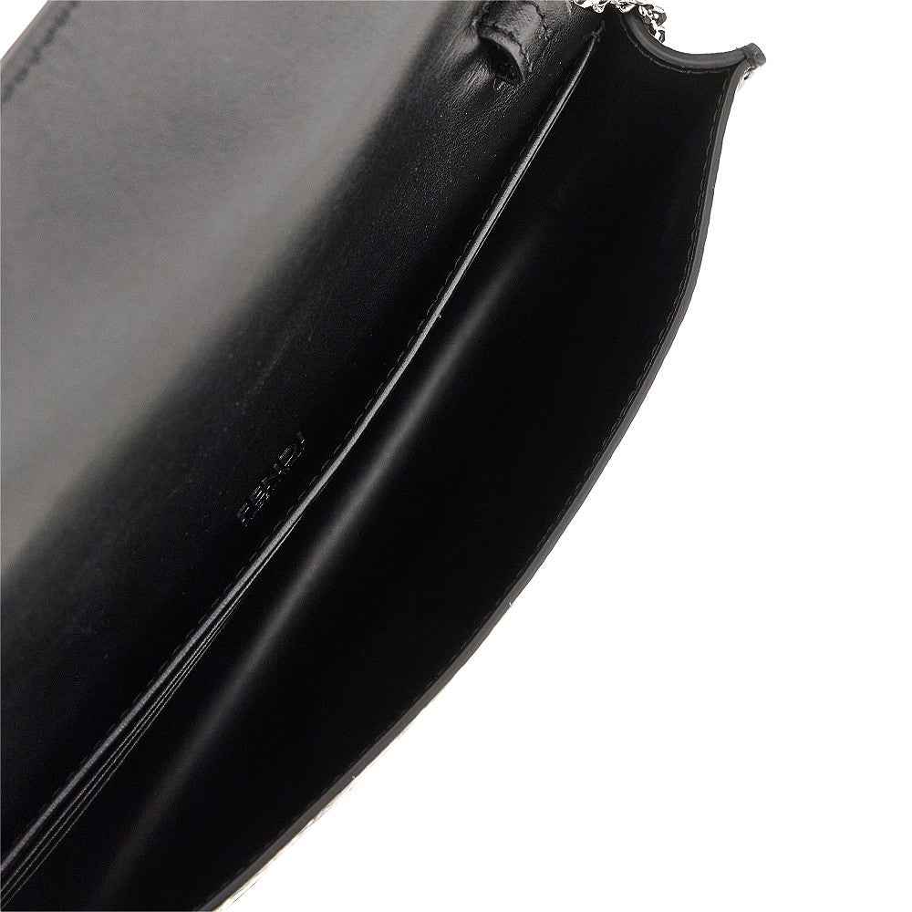 'Tube' clutch with double strap