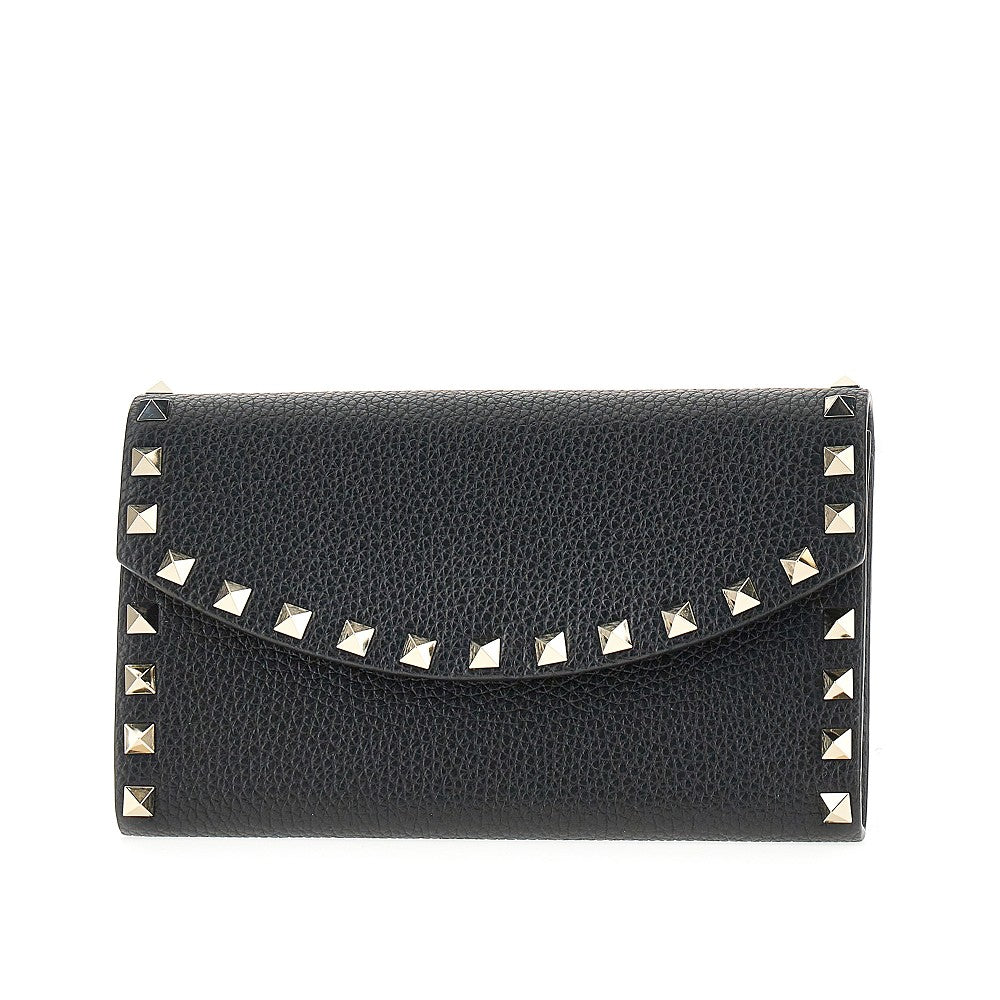 Pouch portafoglio 'Rockstud' in pelle