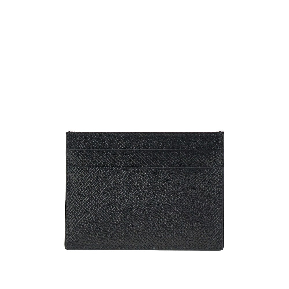 Dauphine leather cardholder