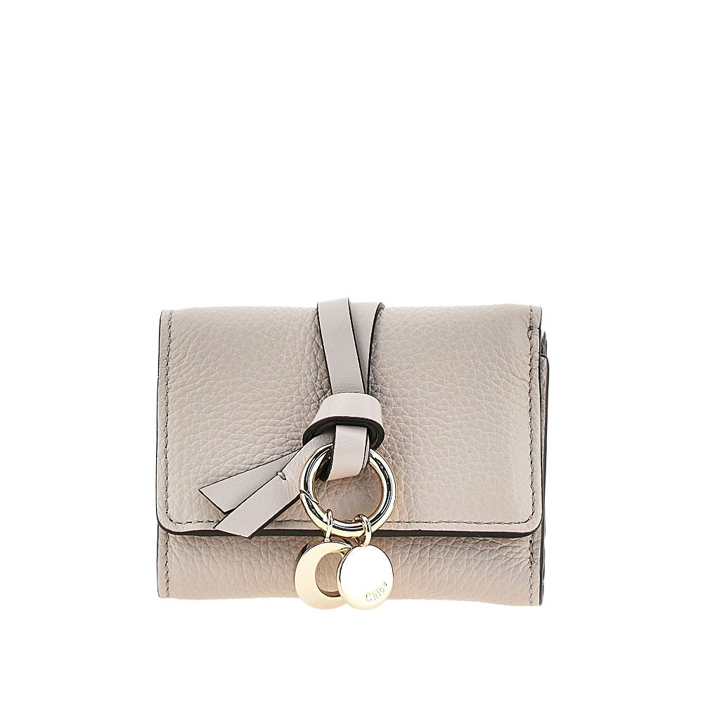 Portafoglio 'Alphabet' mini in pelle