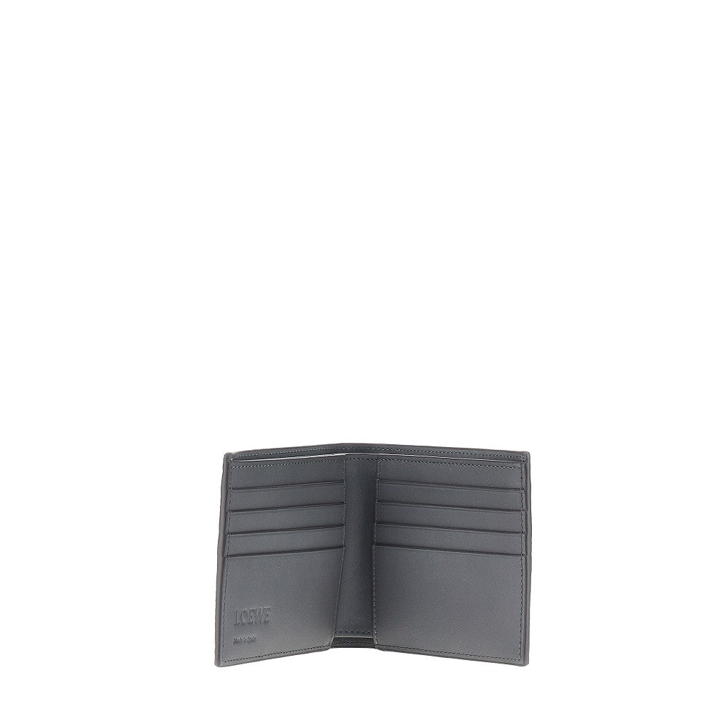 Grained leather 'Puzzle' bi-fold wallet
