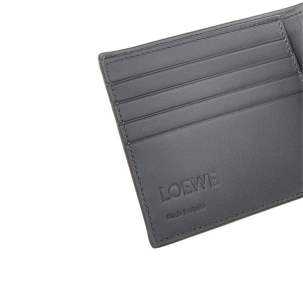 Grained leather 'Puzzle' bi-fold wallet