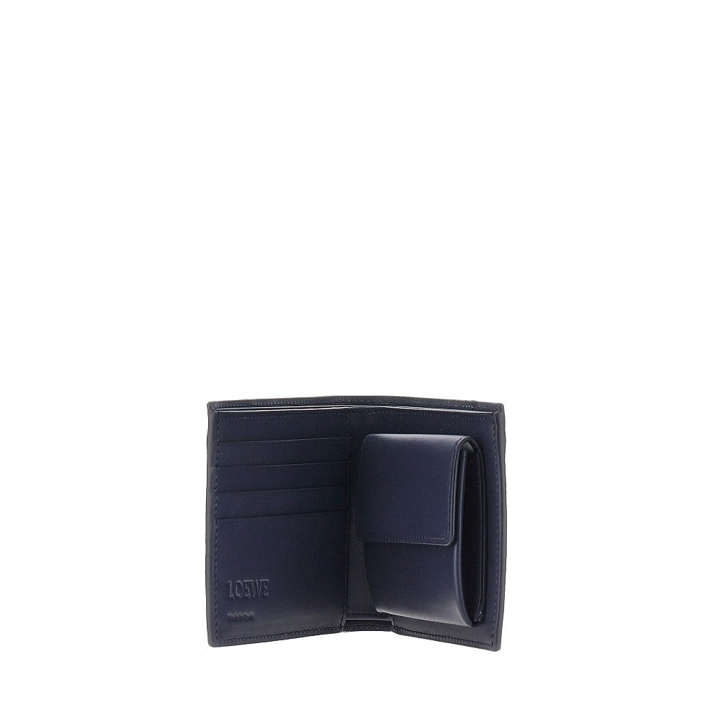 'Puzzle' leather bi-fold wallet
