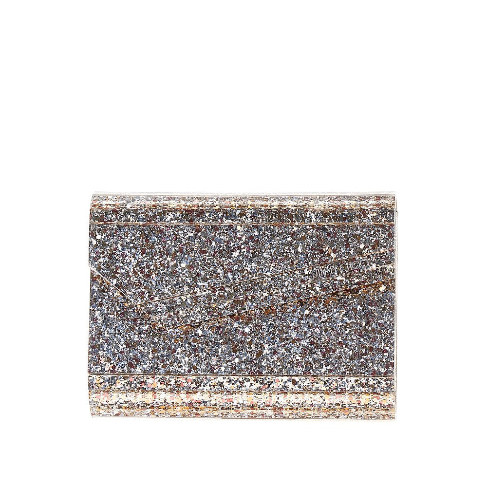 'Candy' glittered clutch