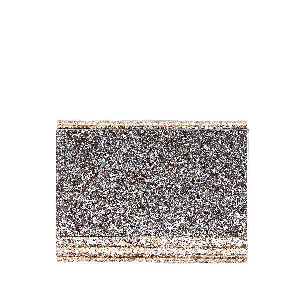'Candy' glittered clutch