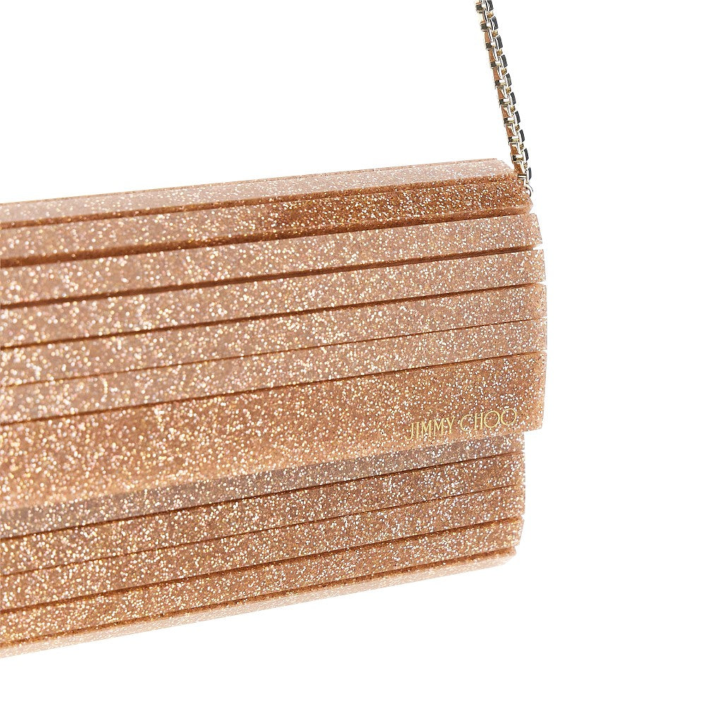'Sweetie' glittered clutch