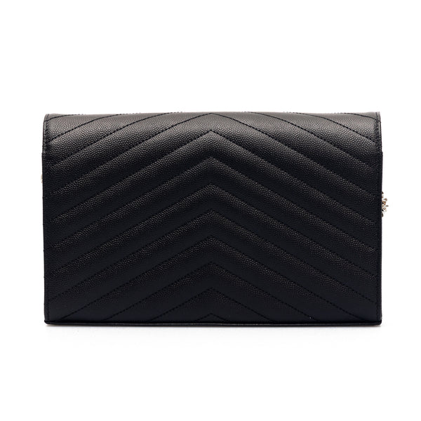 'Cassandre' leather wallet on chain
