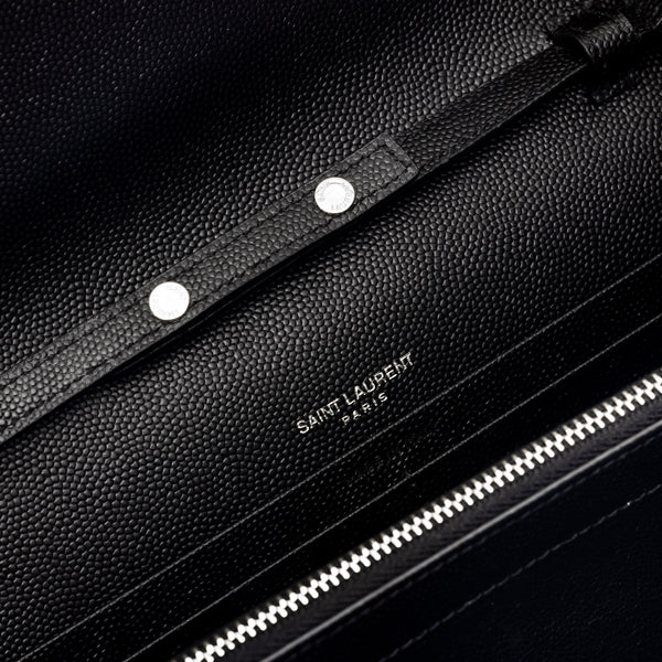 'Cassandre' leather wallet on chain