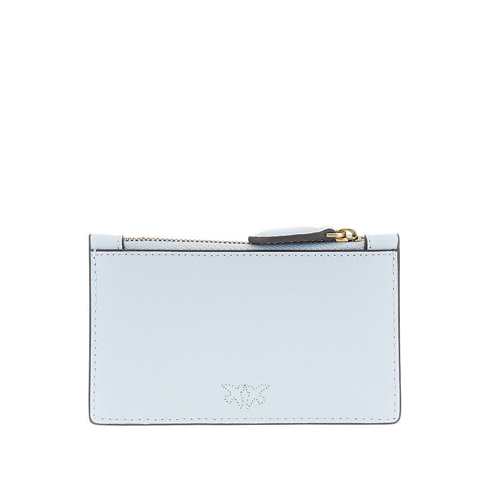 'Love Birds' leather cardholder
