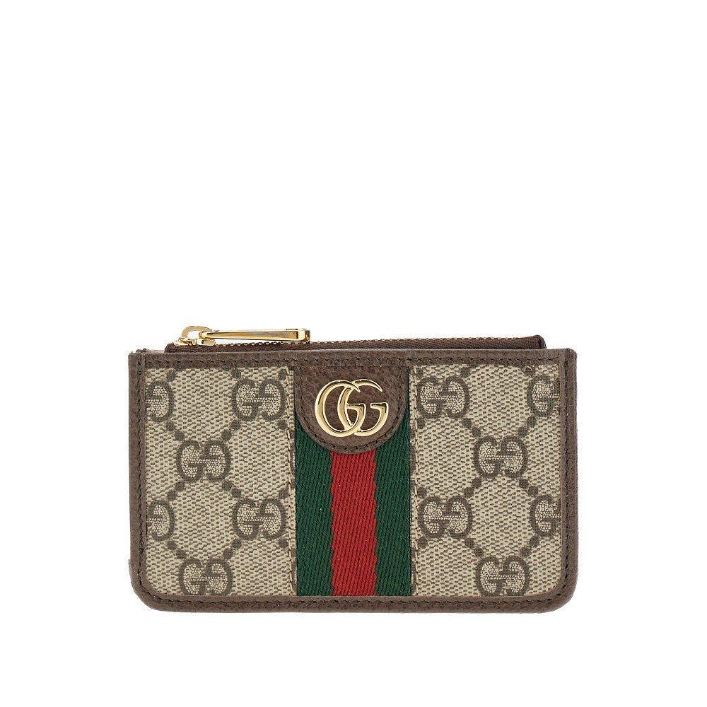 GG Supreme &#39;Ophidia&#39; cardholder