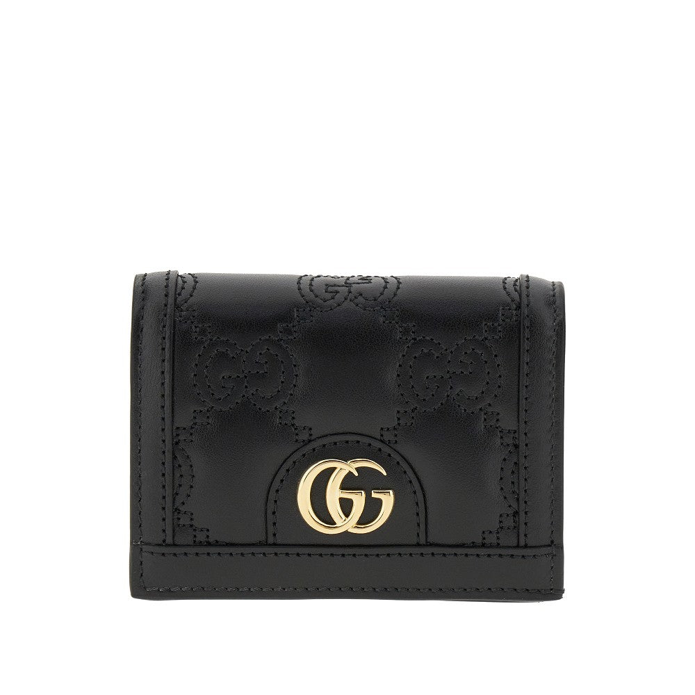 GG Matelassé leather small cardholder