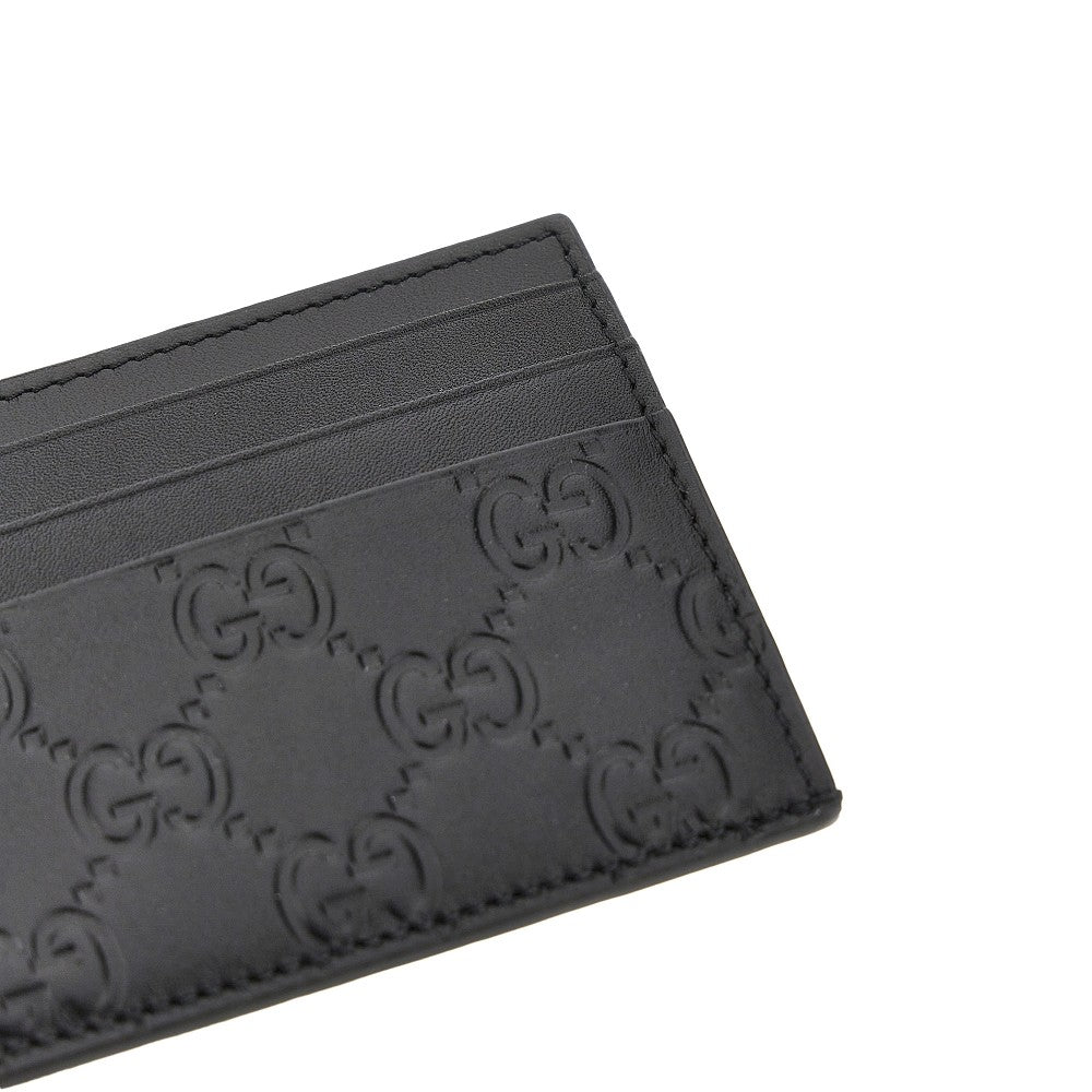 'GG Emblem' leather cardholder