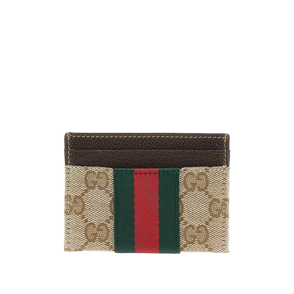 GG fabric card holder with Web Ribbon