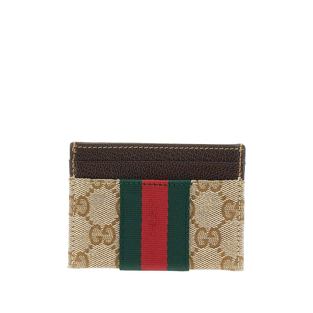 GG fabric card holder with Web Ribbon