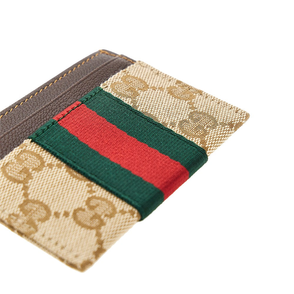 GG fabric card holder with Web Ribbon