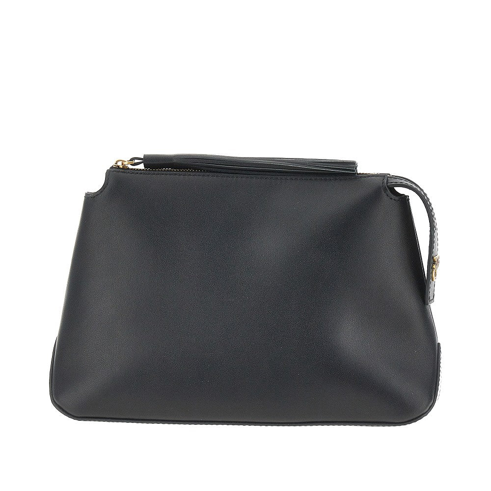 Pouch in pelle con nappina