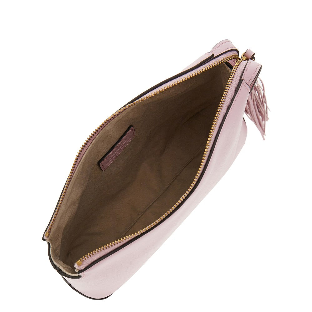 Pouch in pelle con nappina